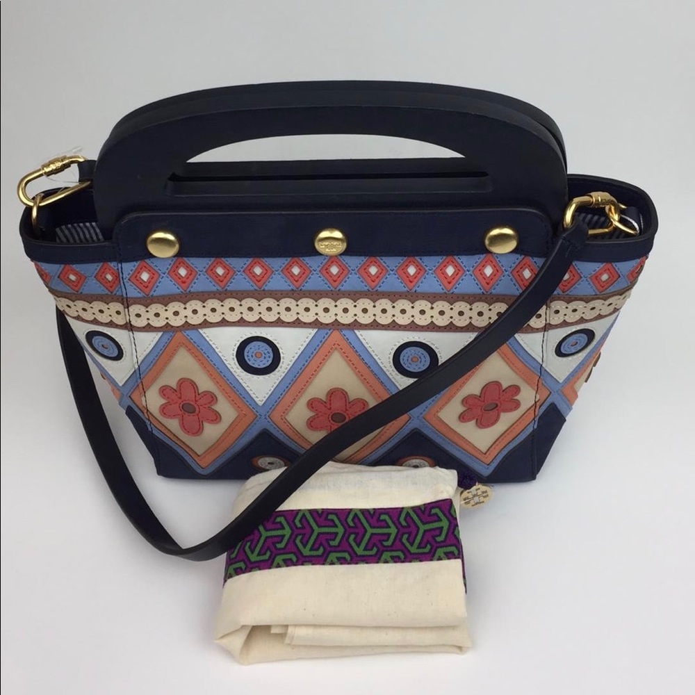 Tory Burch Multicolor Satchel - Picture 2 of 8